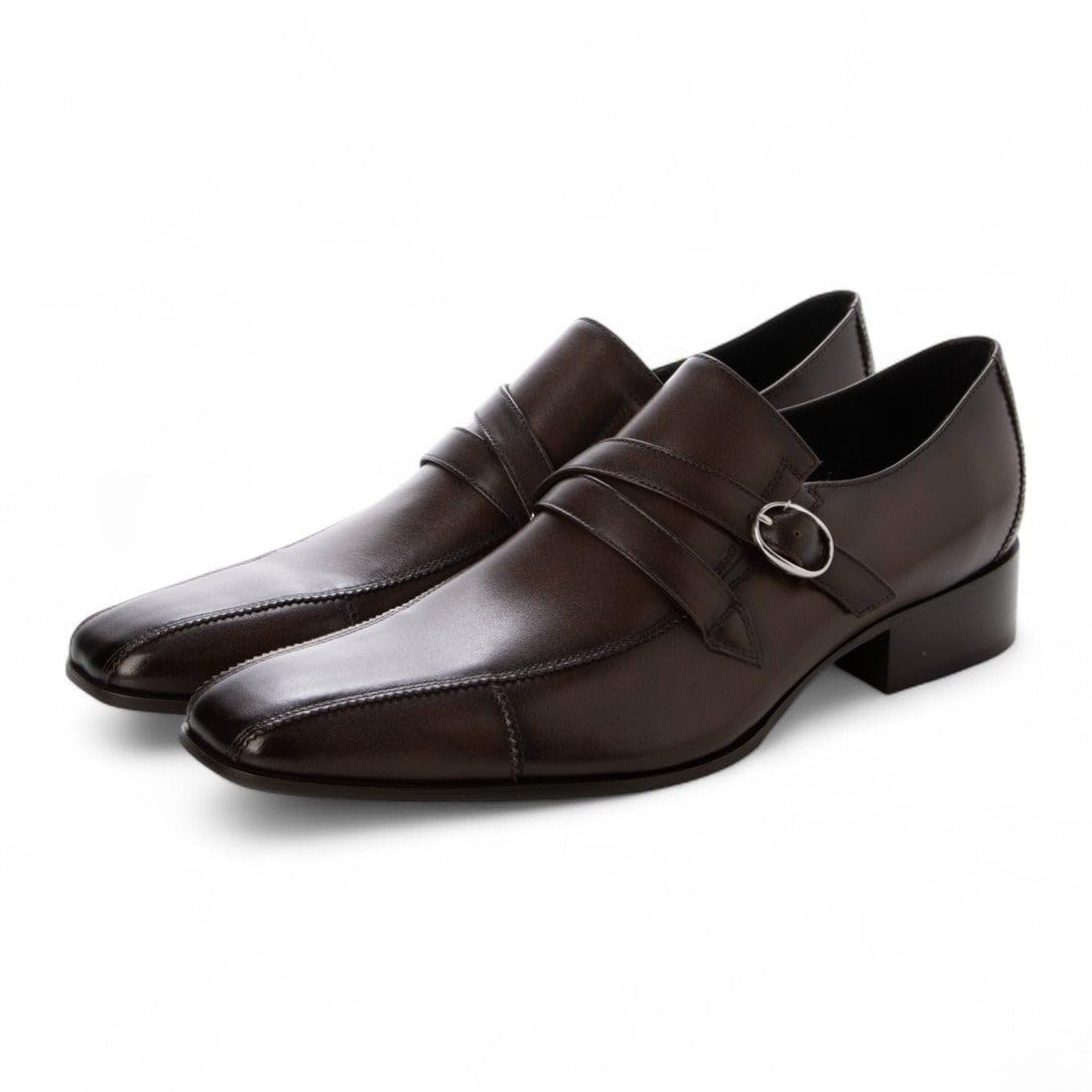 Amazon | [キャサリンハムネットロンドン] スクエアトゥ クロスモンク